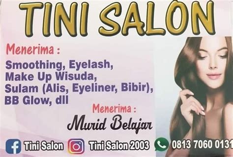 5 Harga Salon Kecantikan yang Bikin Kantong placeran, Dari Rp50.000 hingga Rp500.000! 5 Harga Salon Kecantikan yang Bikin Kantong placeran, Dari Rp50.000 hingga Rp500.000!
