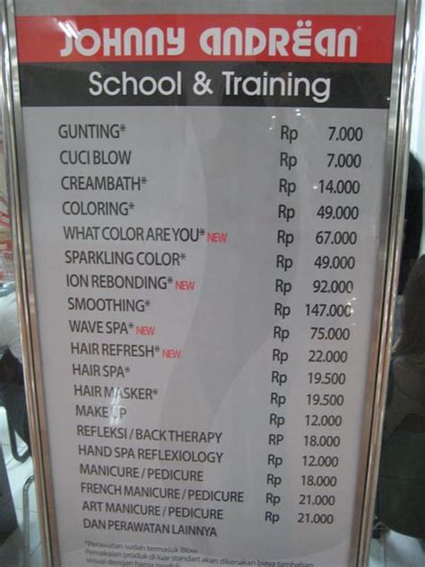 5 Harga Salon Kecantikan yang Bikin Kantong placeran, Dari Rp50.000 hingga Rp500.000! 5 Harga Salon Kecantikan yang Bikin Kantong placeran, Dari Rp50.000 hingga Rp500.000!
