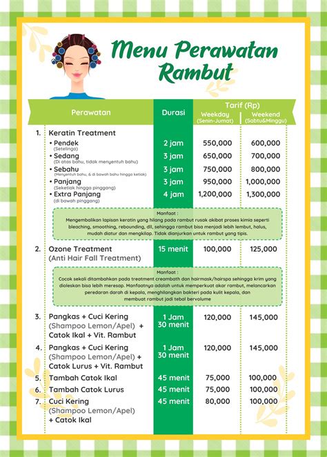 5 Harga Salon Kecantikan yang Bikin Kantong placeran, Dari Rp50.000 hingga Rp500.000! 5 Harga Salon Kecantikan yang Bikin Kantong placeran, Dari Rp50.000 hingga Rp500.000!