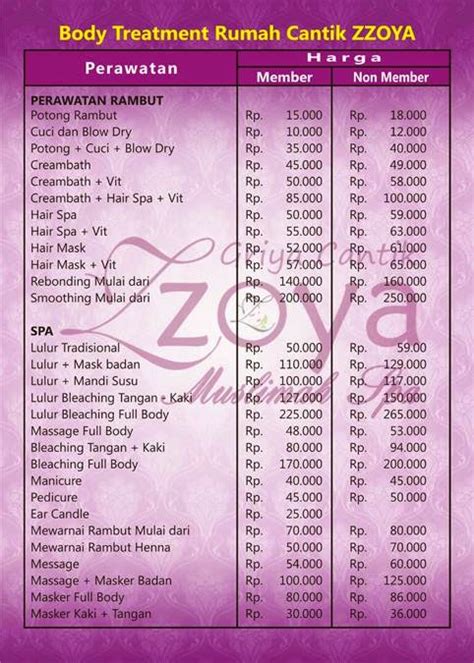 5 Harga Salon Kecantikan yang Bikin Kantong placeran, Dari Rp50.000 hingga Rp500.000! 5 Harga Salon Kecantikan yang Bikin Kantong placeran, Dari Rp50.000 hingga Rp500.000!